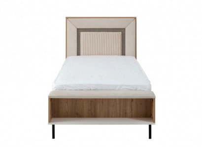 Bettrahmen Kinderbett 120 cm Bett Kinderzimmer Bettgestelle Braun Holz