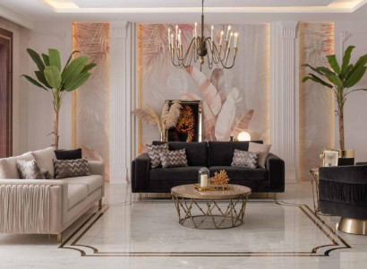 Schiker Sofagarnitur Sofa 3+3 Sitzer mit Sessel für Wohnzimmer Neu Designen