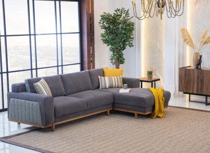 Luxus Ecksofa L-Form für Wonzimmer Modernen Designen Neu und Hochwertig Möbel