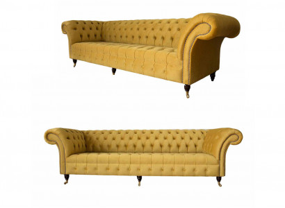 Luxus Beige Sofagarnitur 3+3 Sitzer Moderne Couch Wohnzimmer Stil Möbel