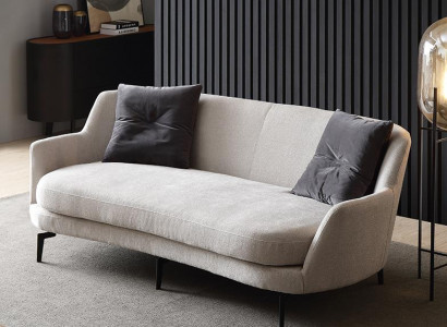 Design Zweisitzer Möbel 2 Sitzer Sofa Couch Polster Lounge Club Couchen Sofas