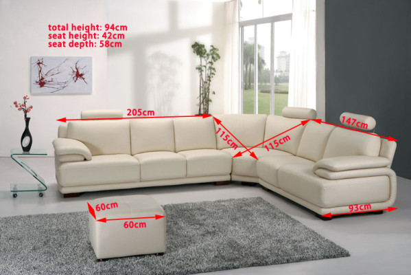 Luxus Couchen Leder Neu Sofa Sitz Eck Garnitur Polster Ecke Couch Design Couch