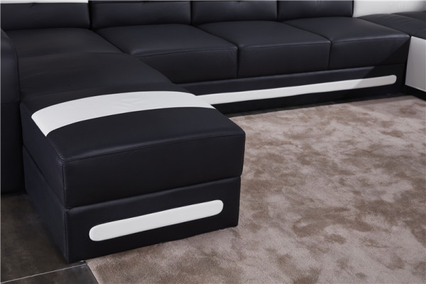 Sofa Sitz Eck Garnitur Polster Ecke Couch Design Couch Luxus Couchen Leder Neu