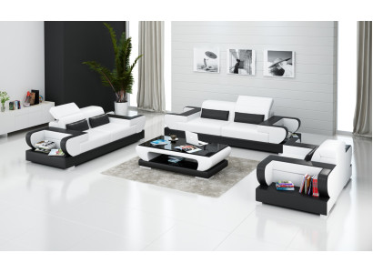 Sofagarnitur 3+1+1 Sitzer Set Design Sofa Neu Polster Couchen Couch Modern Luxus