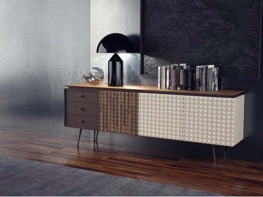 Komplett Einrichtung Esstisch Stühle Set Design Tisch Esszimmer Sideboard