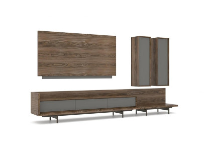 Wohnzimmermöbel TV-Ständer Komplett Wandschrank TV Rahmen Designer Einrichtung