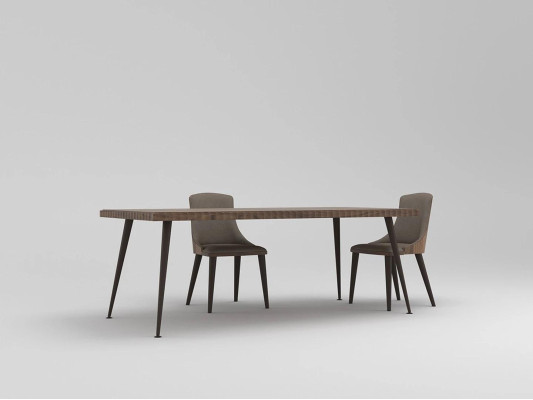 Luxus Set 3tlg Tisch Holz Esstisch Esszimmer Komplett 4x Stühle Möbel