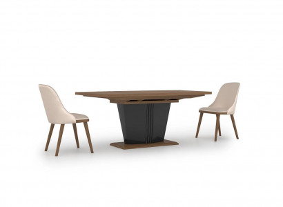 Esszimmer Set 5tlg Essgruppe Modern Esstisch Design 4x Stühle Möbel