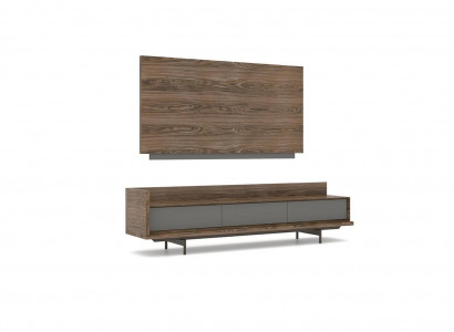 Luxus Wohnwand TV-Ständer TV Rahmen Komplett Wohnzimmermöbel Einrichtung