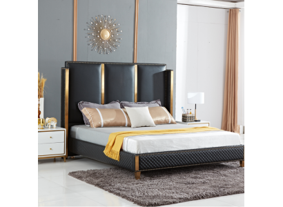 Bett Polster Design Luxus Doppel Hotel Betten Ehe Schlaf Zimmer 180x200cm