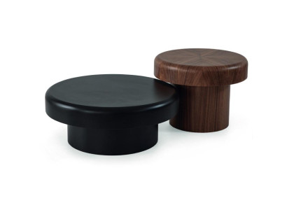 Modern Couchtisch Set 2x Couchtische Wohnzimmer Holz Möbel Designer