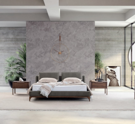 Modernen Designen Schlafzimmer Set 3tlg Bett 2x Nachttisch 180x200