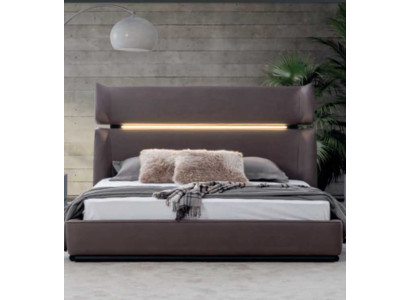 Schlafzimmer Luxus Bett Modern stilvolles Modern Bett grau 180x200