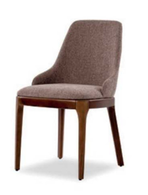 Esszimmer Set Essgruppe Braun Esstisch 4x Stühle mit Sideboard Tisch