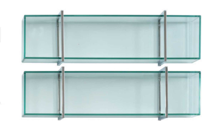 Wohnzimmer Tv-Ständer mit 2x Wandregal Luxus Design Sideboarad Wohnwand