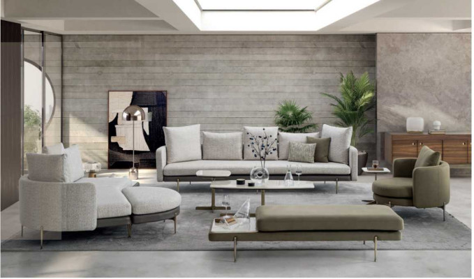 Wohnzimmer set 8tlg Modernen Designen Sofagarnituren Luxus Sofas Couchen