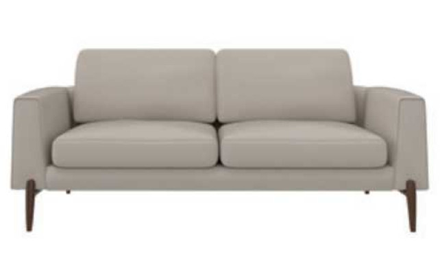 Luxus Wohnzimmer Sofa Modernen Design Holz mit Textilien Couchen Sofas