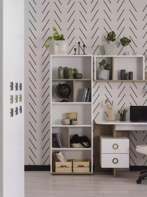 Kindermöbel Komplete Kinderbett Kinderzimmer Bett Holz Weiß Set 8tlg