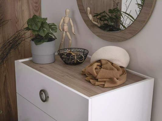 Garnitur Kinderzimmer Komplete Bett Kindermöbel Holz Weiß Set 5tlg