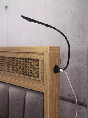 Holzbett mit Bettkasten Komplette Jugendbett Bett Holz Braun Set 4tlg