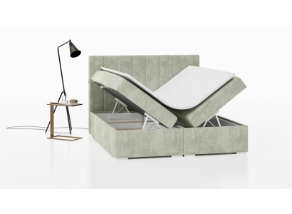 Luxus Bett Polstermöbel Schlafzimmer Boxspringbett Design Doppelbett Neu