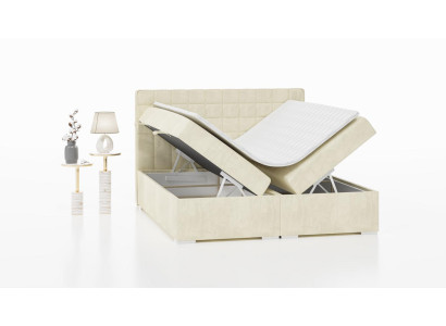 Doppelbett Modern Design Bett Luxus Schlafzimmer Polsterbett Möbel Boxspringbett