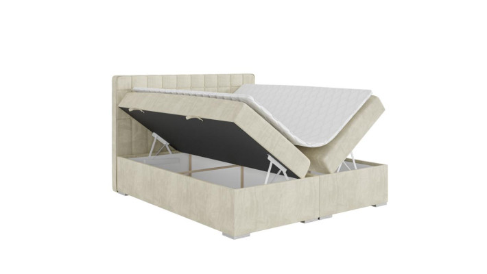 Doppelbett Modern Design Bett Luxus Schlafzimmer Polsterbett Möbel Boxspringbett