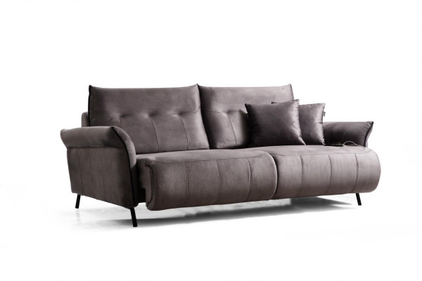 Sofa Couch Wohnzimmer Dreisitzer Polstersofa Luxus Design Möbel Modern Textil