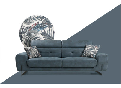 Dreisitzer Sofa Couch Designer Möbel Wohnzimmer Modern Sitzmöbel Neu