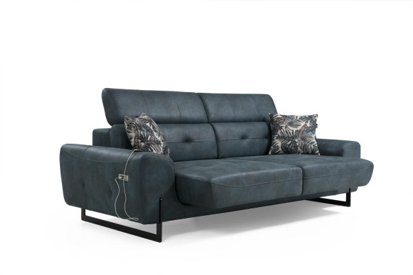 Dreisitzer Sofa Couch Designer Möbel Wohnzimmer Modern Sitzmöbel Neu