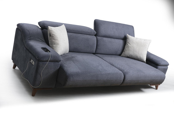 Dreisitzer Sofa Couch Wohnzimmer Polstermöbel Textil Modern Möbel Neu