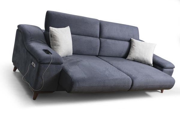 Dreisitzer Sofa Couch Wohnzimmer Polstermöbel Textil Modern Möbel Neu