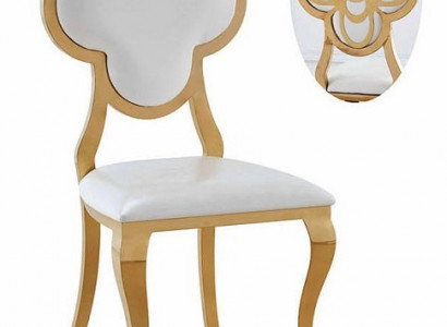 Design Stuhl Stoff Stühle Edelstahl Lehnstuhl Polster Luxus Sessel