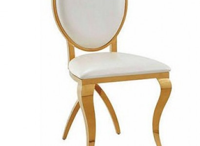 Luxus Textil Edelstahl Sessel Esszimer Design Stuhl Lehnstuhl Polster