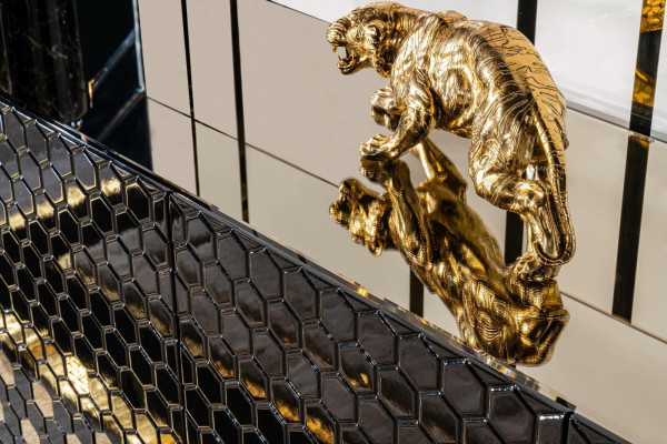 tv schrank rtv fernseher Ständer Sideboard schrank lowboard 260cm Metall