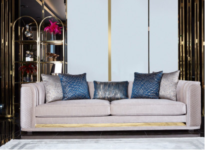 Sofa 3 Sitzer Sofas Couch Polster Garnitur Moderne Couchen Dreisitzer