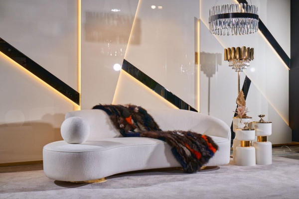 Luxus Dreisitzer Sofa 3 Sitzer Sofas Sitz Design Möbel Couchen weiß