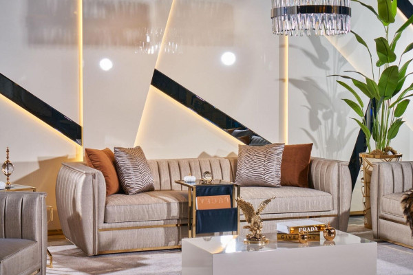 Wohnzimmer Couchtische Design Tisch Holz Beige Stil Moderner Luxus Tische