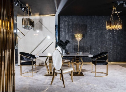 Esstisch 4x Stühle Esszimmer Set Essgruppe Modern Stuhl Tisch Tisch 5tlg