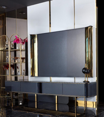 Sofagarnitur 3+3+1+1 Sitzer Couchtisch TV-Ständer Sofa Sofas Sessel