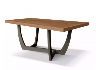 Esstisch 180cm Holz Küchentisch Esstische neu braun Tisch modern Tisch