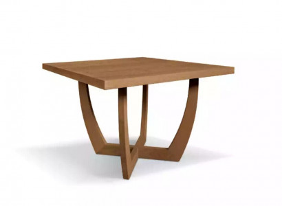 Esszimmer Esstisch Küchentisch 110 x 110 x 74 cm braun Stil Modern Tisch