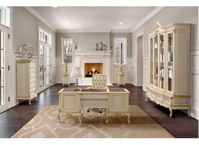 Schreibtisch Bücherschrank Kommode Bürotisch Neu Büromöbel Set 3 tlg.