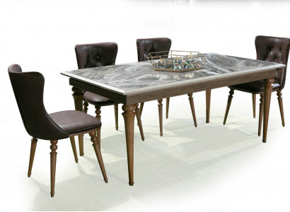 Esstisch Tisch Holz 180x100 Esszimmer braun Esstische Tische Möbel Neu