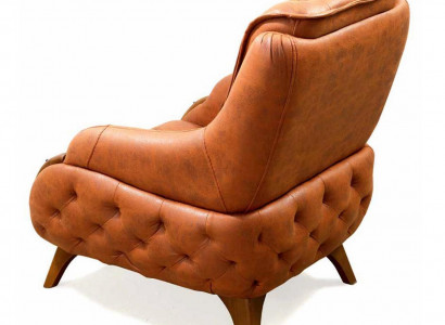 Sessel Sitz Modern Design Wohnzimmer Polster Einsitzer Relax Stil