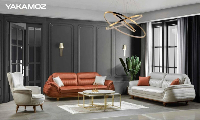 Sessel Luxus Design Textil Wohnzimmer Klassisches Stil Möbel Lounge