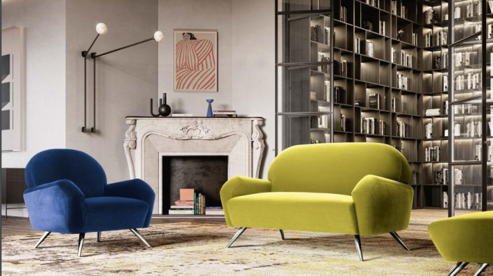 Design Sofa Moderne Couchen Set Büroeinrichtung Sofagarnitur 2+1 Italien Möbel