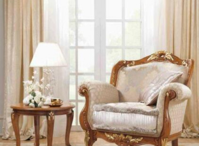 Textil Sessel 1 Sitzer Sofa Polster Sofas Design Luxus Klassische Barock Rokoko