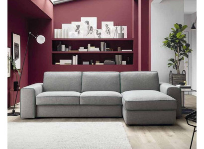 Moderne Luxus Ecke Textil Holz Sofa L-Form alfitalia Design Polster Wohnzimmer