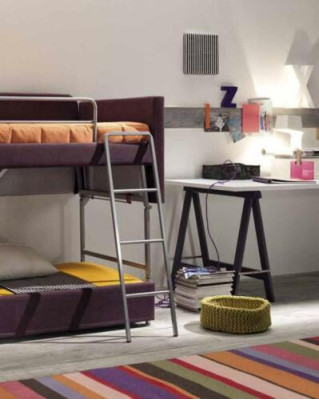 Sofa Hochbett Couch Doppelstockbett Betten Sofas Multifunktion Couch Dreisitzer